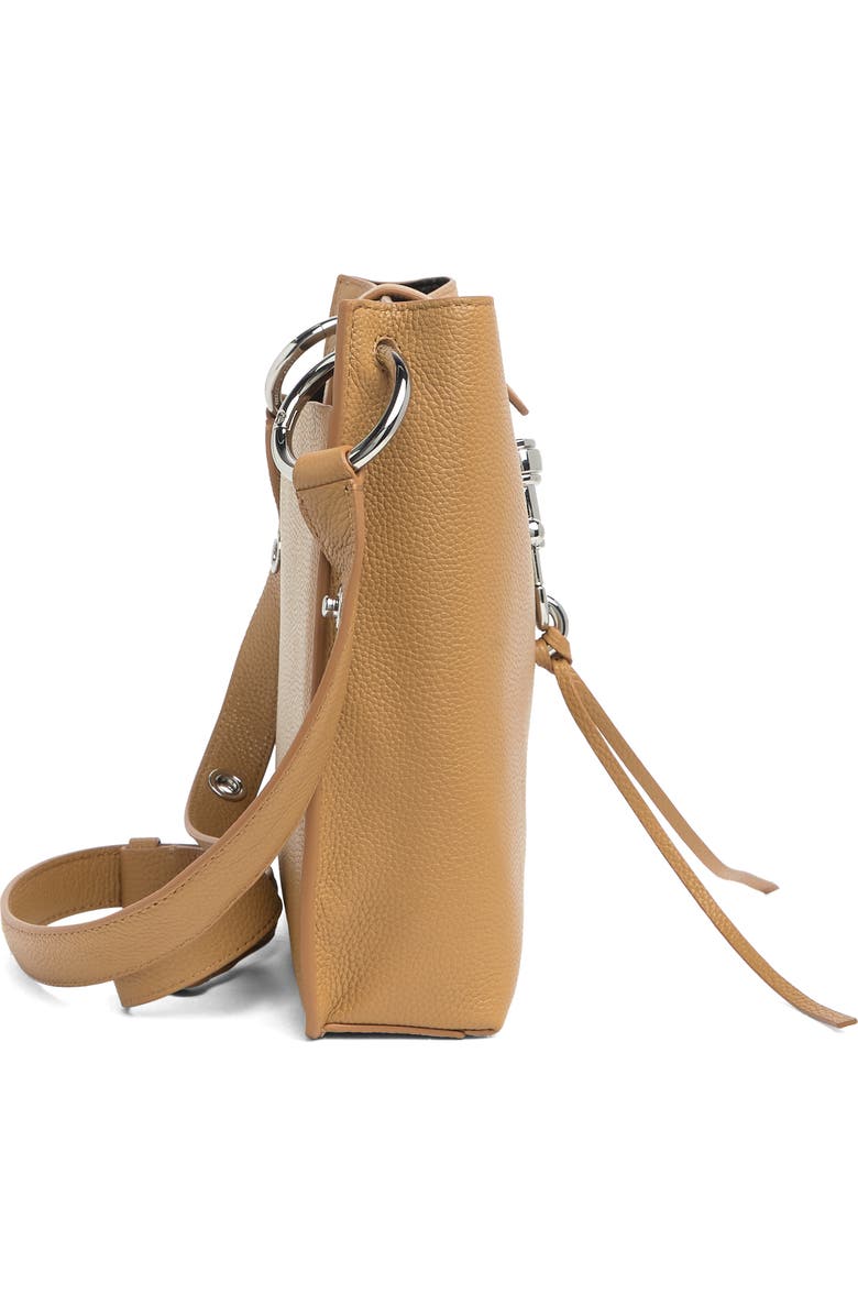 Rebecca Minkoff Megan Small Leather Feed Bag, Alternate, color,