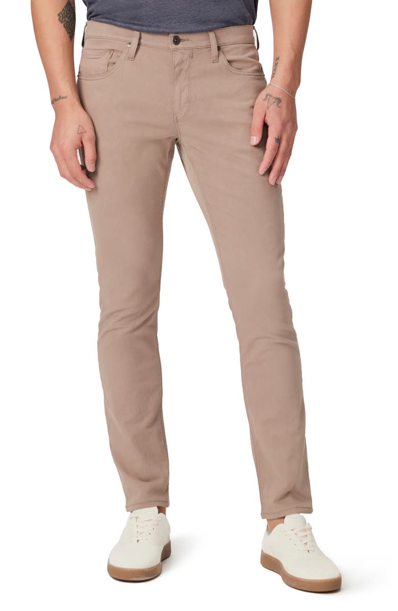 PAIGE Lennox Slim Fit Twill Pants, Main, color,