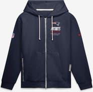 Nike Men's Nike Navy New England Patriots Sideline Standard Issue Quarterback Scramble Dri-FIT Full-Zip Hoodie