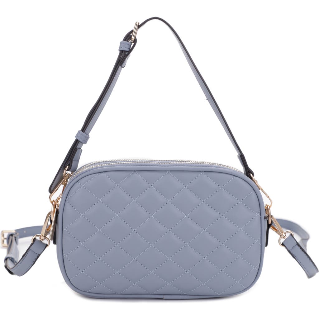 MALI + LILI MALI + LILI ERYN QUILTED VEGAN LEATHER CROSSBODY BAG