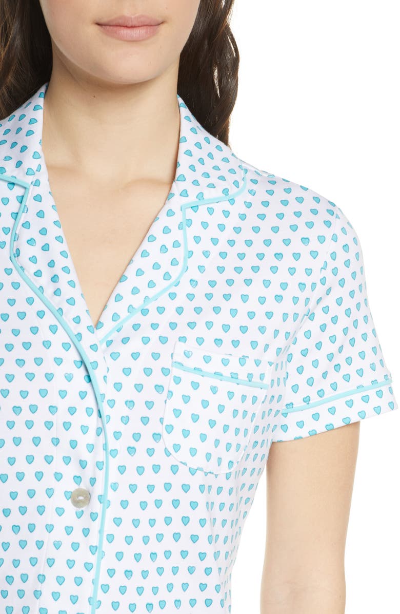 Roller Rabbit Heart Short Pajamas, Alternate, color,