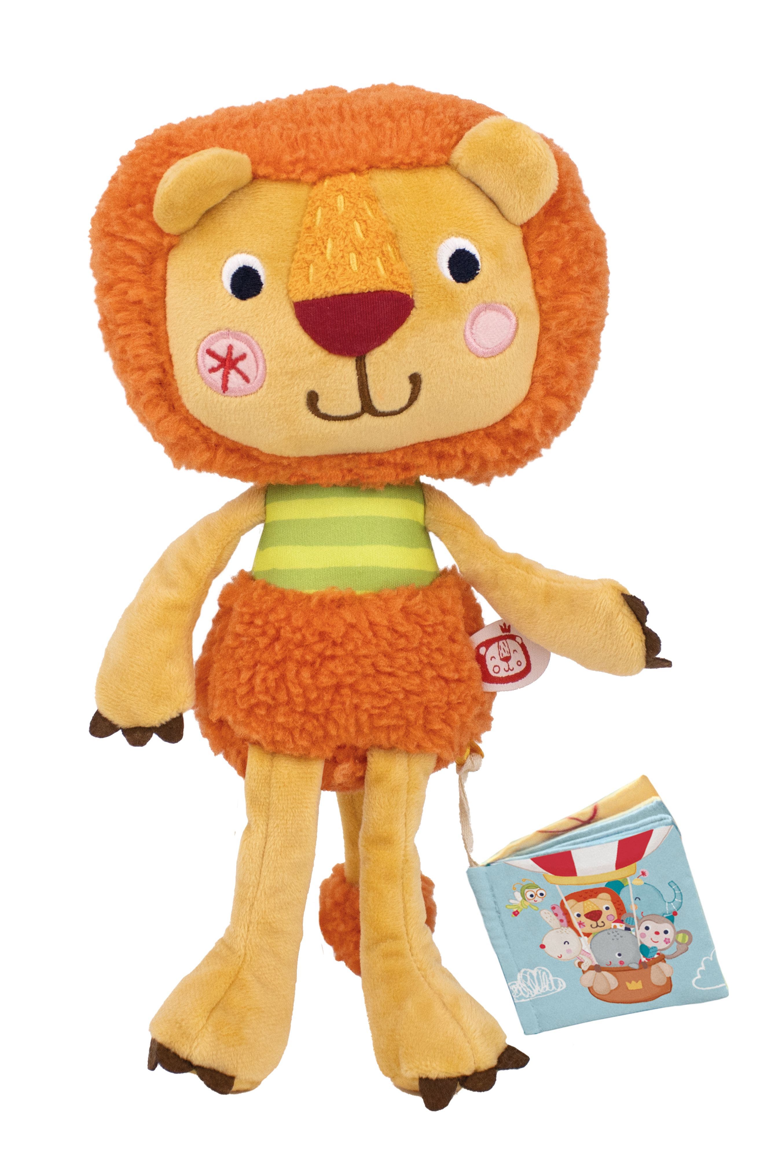 Bababoo and friends® Bababoo Lion Best Friend Plush Character in Muli /Orange 