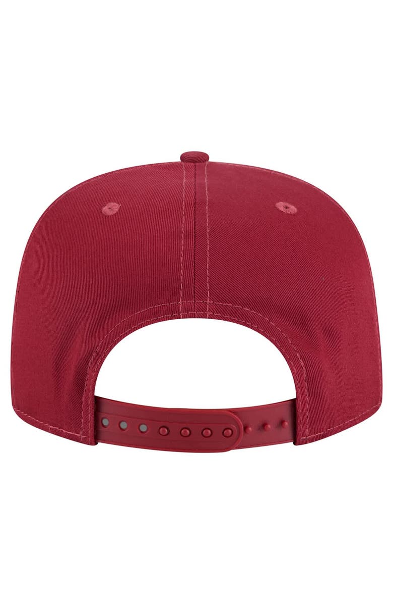 New Era Men's New Era Crimson Alabama Crimson Tide Adventure Team Text Golfer Snapback Hat, Alternate, color, 