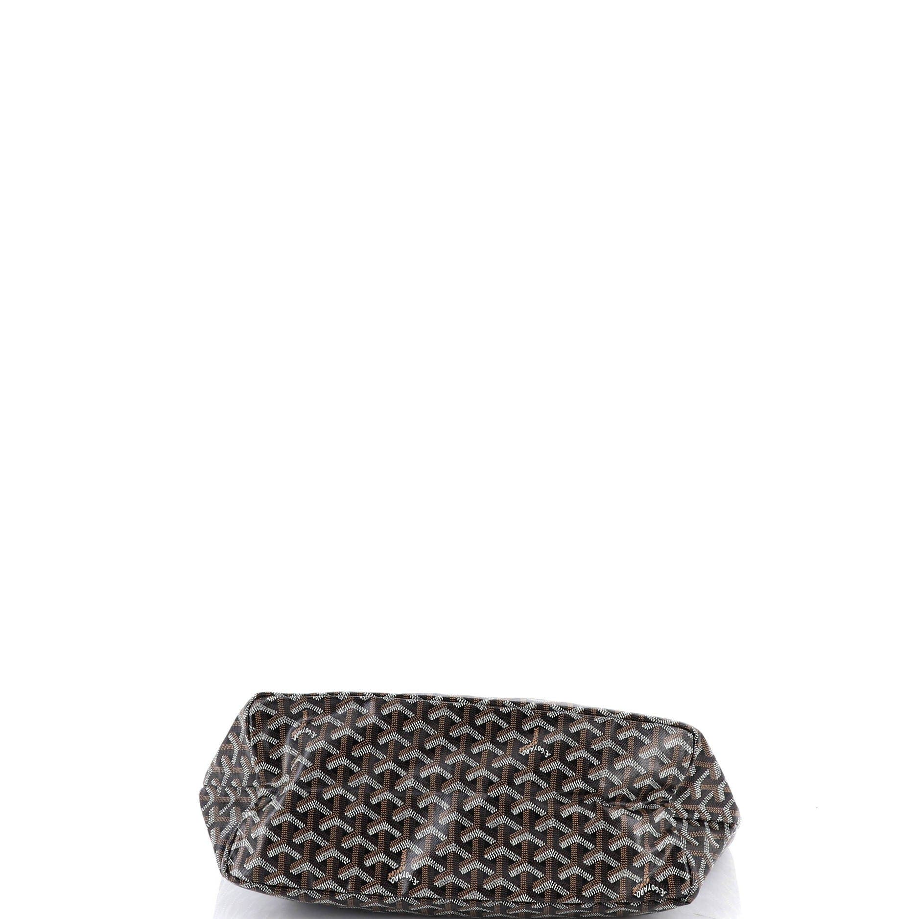 Pre-Owned Goyard Saint Louis Tote Coated Canvas PM, Alternate, color, Black