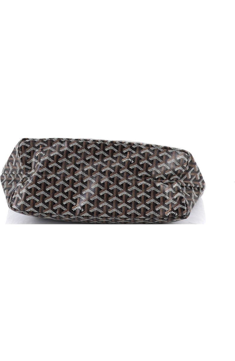 Pre-Owned Goyard Saint Louis Tote Coated Canvas PM, Alternate, color, Black