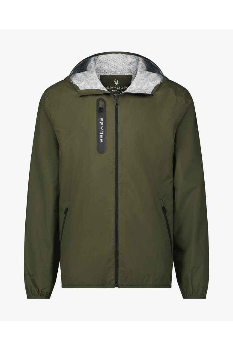 Men Mountain Mist Rain Jacket, Main, color, Olive