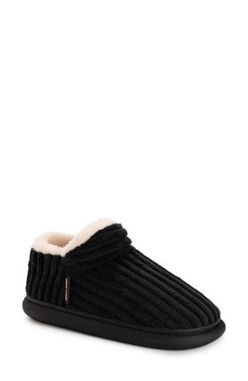 Muk Luks Aveline Slipper Bootie In Black
