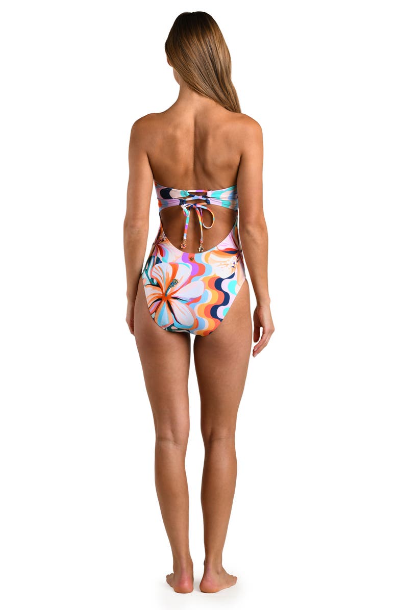 Sunshine 79 Untamed Tropics Cutout One-Piece Swimsuit, Alternate, color, 