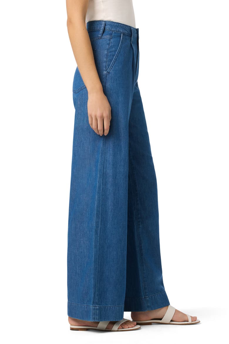 Wide Leg Pleated Trouser, Alternate, color, MELISANDE