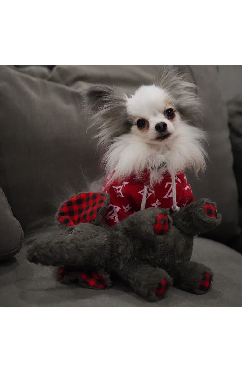 SnugArooz Plush Dog Toy, Alternate, color, Multicolored