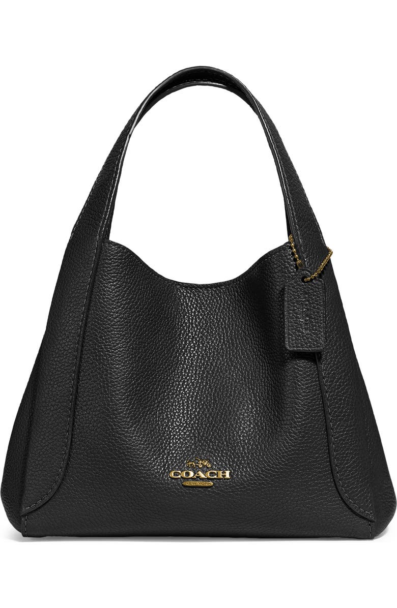 COACH Hadley 21 Pebble Leather Hobo, Main, color,