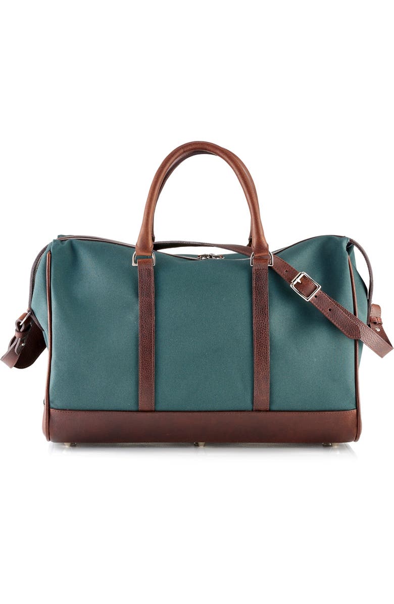 Prince of Scots Wanderlust Weekender Bag, Main, color, Classic Green