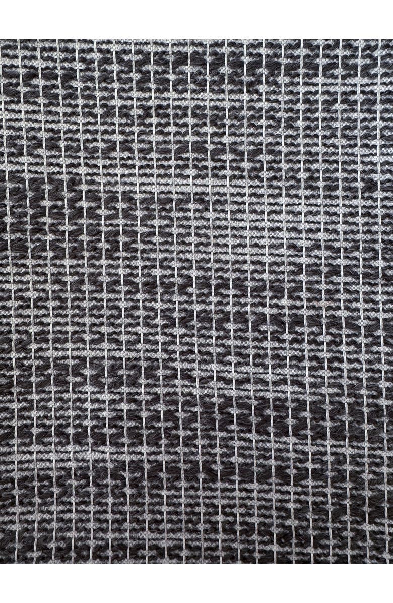 Anaya Natural Waves Indoor Outdoor Pillow, Alternate, color, Black