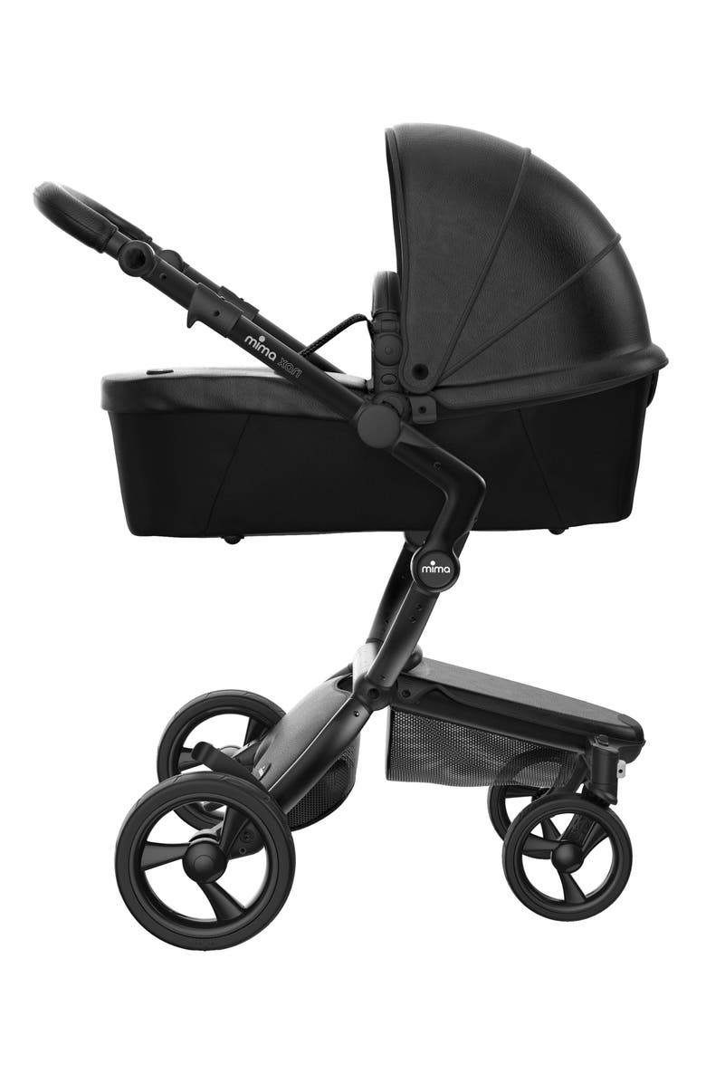 mima Xari 4G Black Chassis Stroller with Reversible Reclining Seat & Carrycot, Alternate, color, 
