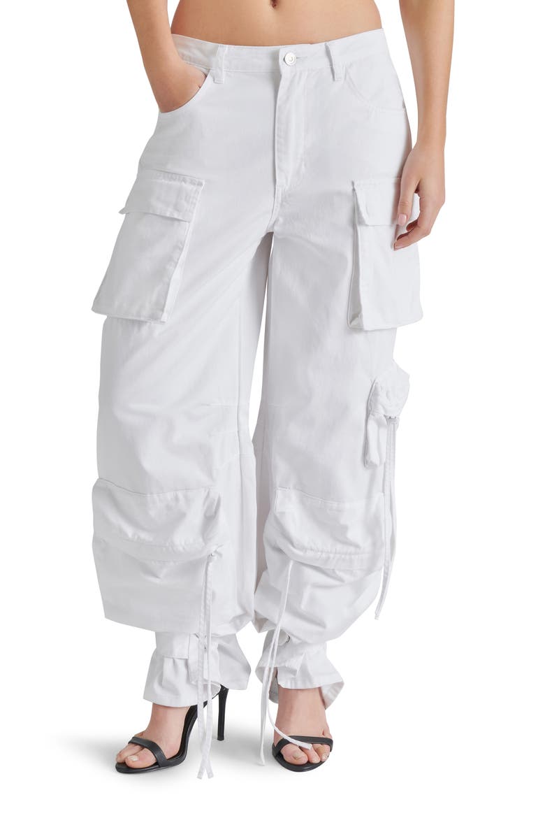 Duo Cargo Jeans, Alternate, color, WHITE