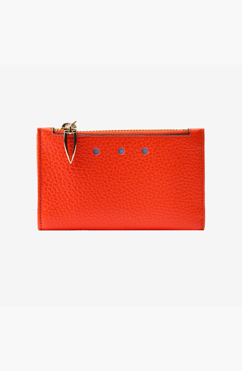 Ascot Slim Card Case with Zip Coin Pocket