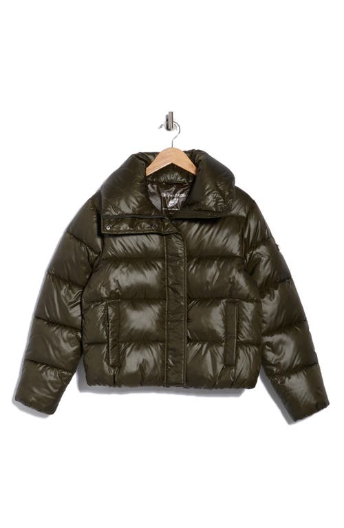 Bcbgeneration Water Resistant Puffer Jacket In Green