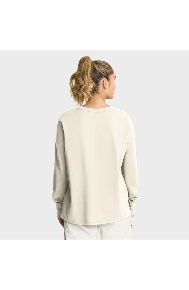 FANATICS Women's Fanatics Cream Carolina Panthers Dove Legacy Long Sleeve T-Shirt, Alternate, color, 