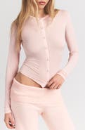 SKIMS Sheer Modal Blend Cardigan