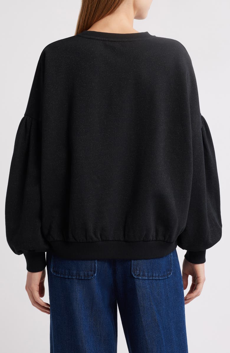 SESSÙN Yunoluz Metallic Sweatshirt, Alternate, color, 