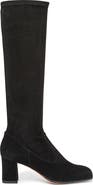 Santoni Knee-High Suede Boots