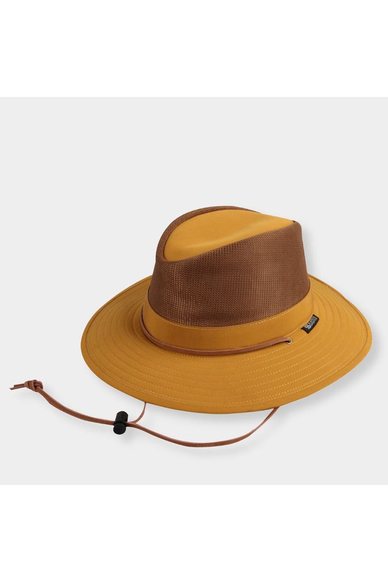 Bouie Men's Safari Hat, Main, color, Mustard