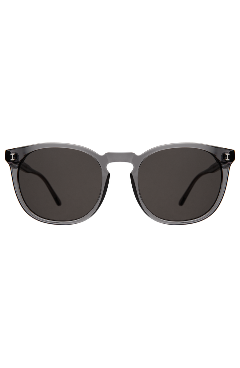 Illesteva Eldridge 56 Sunglasses, Alternate, color, Black / Brown