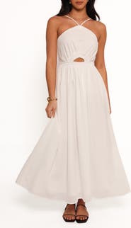 Petal & Pup Madi Center Cutout Maxi Dress