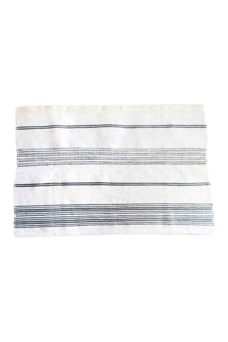 Aden Cotton Bath Mat, Main, color, Natural w/ Gray