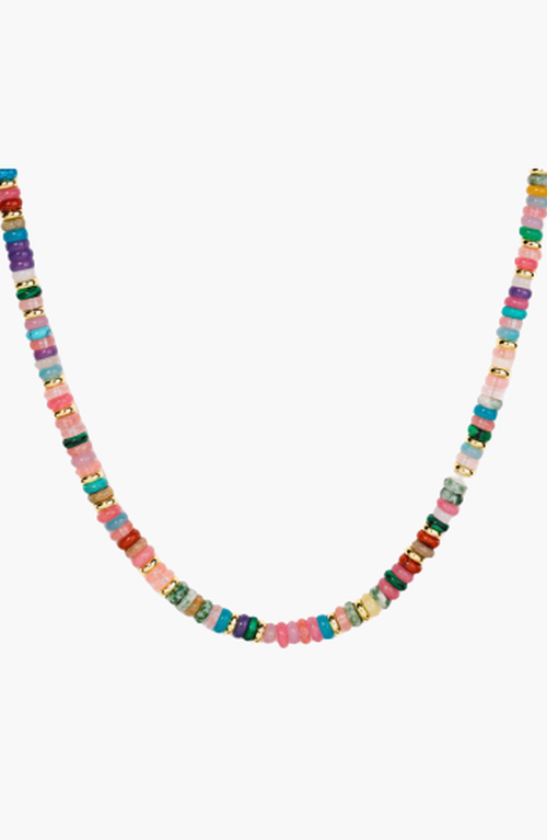 Little Sky Stone Olivia Gemstone Necklace In Multicolored