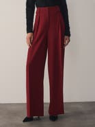 The Fold High Rise Palazzo Trousers