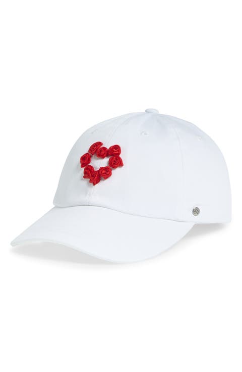 Sweetheart Rosette Baseball Cap