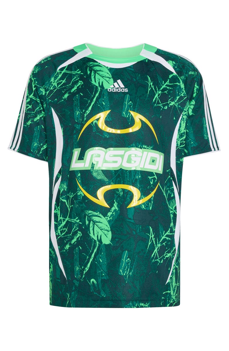 adidas Lagos Graphic Jersey, Alternate, color, Screaming Green/ Ivy/ Green