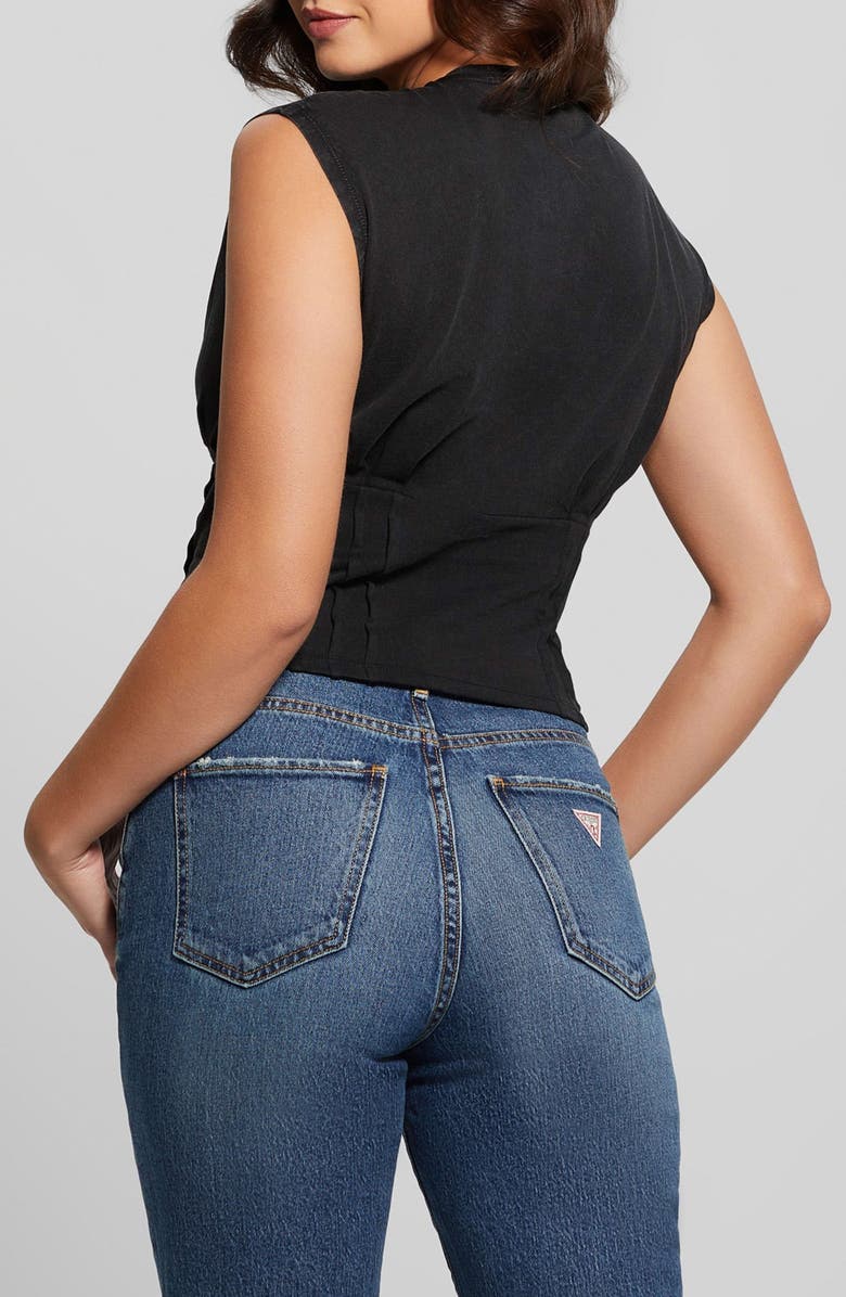 GUESS Black Stallion Graphic Organic Cotton T-Shirt, Alternate, color, 