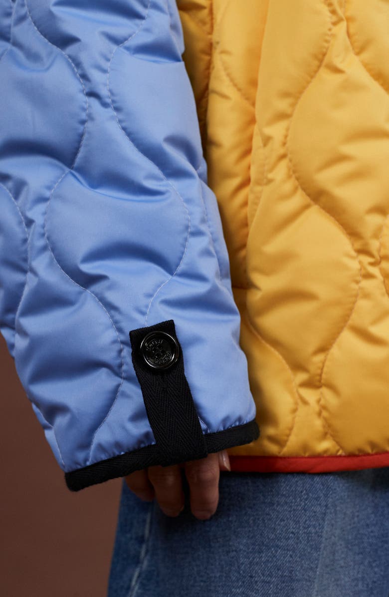 Meryll Rogge Colorblock Quilted Jacket, Alternate, color, 