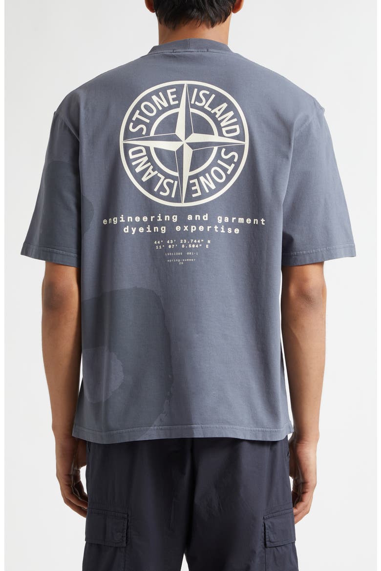 Logo Graphic T-Shirt, Alternate, color, BLUE GREY