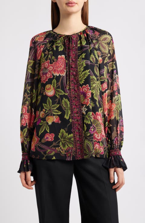 Shahar Floral Print Woven Shirt