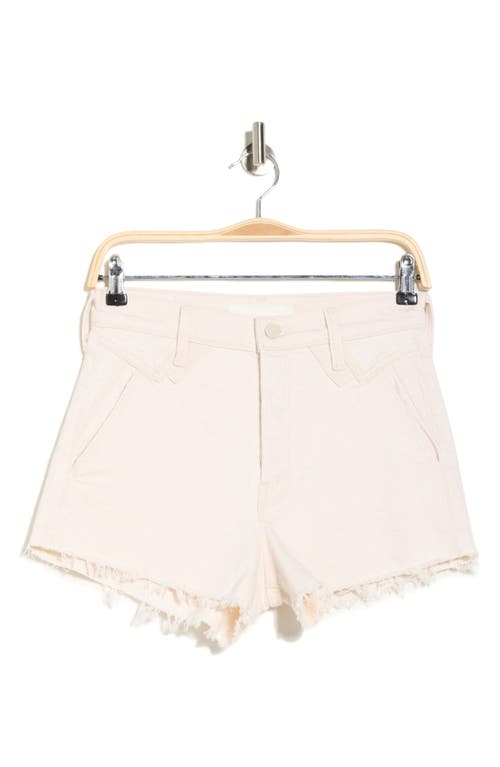 Mother The Rocky Tomcat Kick Fray Shorts Act Natural Jeans In Neutral