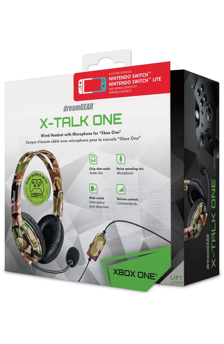 Dreamgear Wired Headset - Dreamgear X-Talk Headset With Boom Mic, Main, color, Multicolor