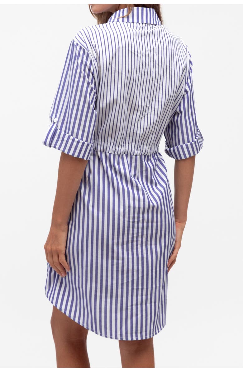 Label of Love Multi Stripe Dress, Alternate, color, Navy