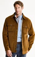 JACHS Lined Corduroy Overshirt