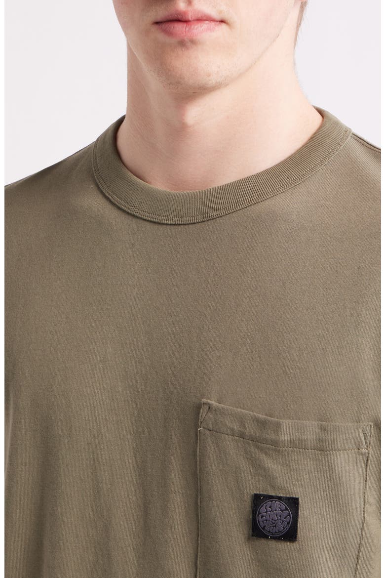 Premium Surf Wettie T-Shirt, Alternate, color, SURPLUS GREEN