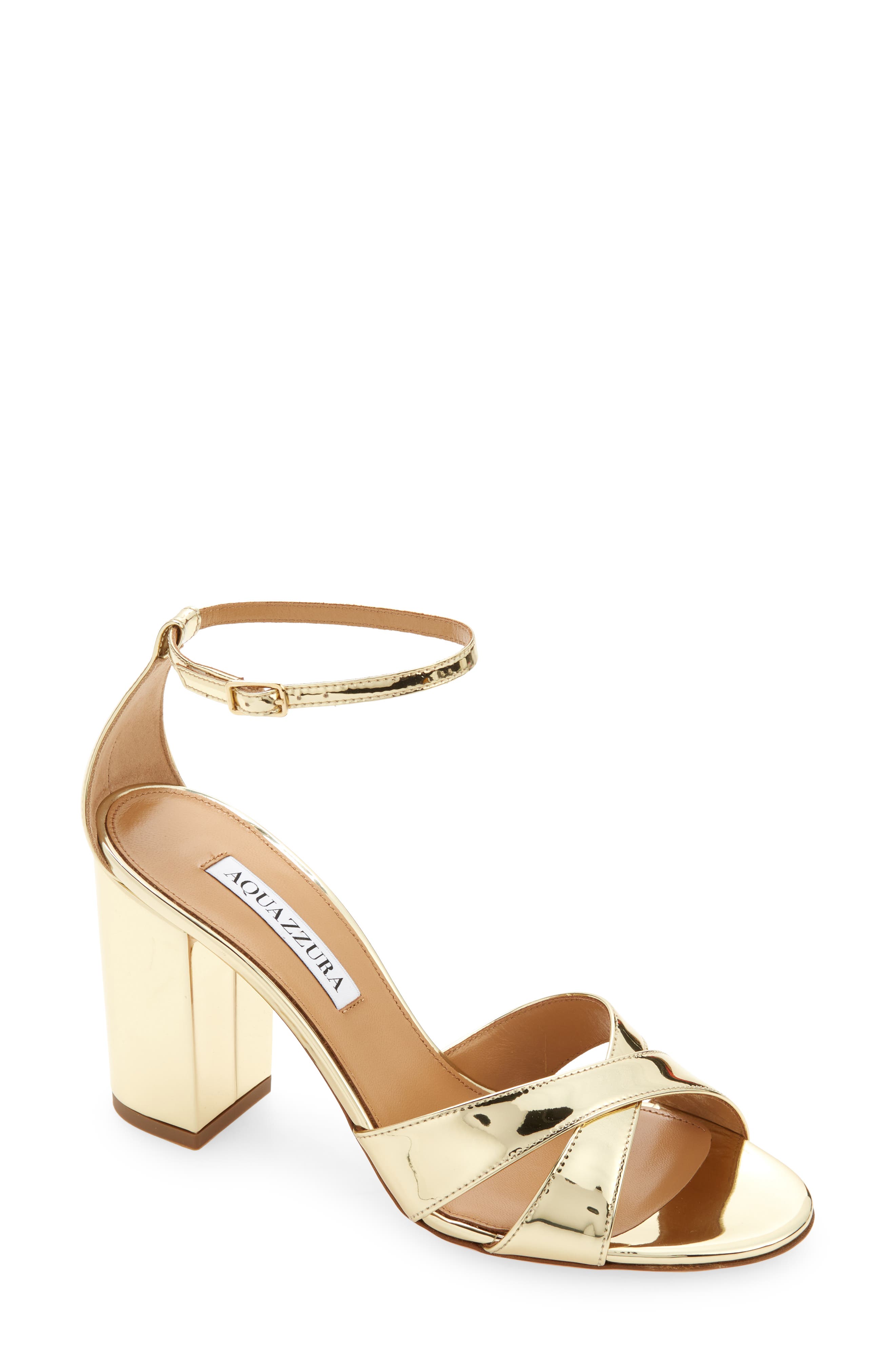 Divine Ankle Strap Sandal, Main, color, SOFT GOLD
