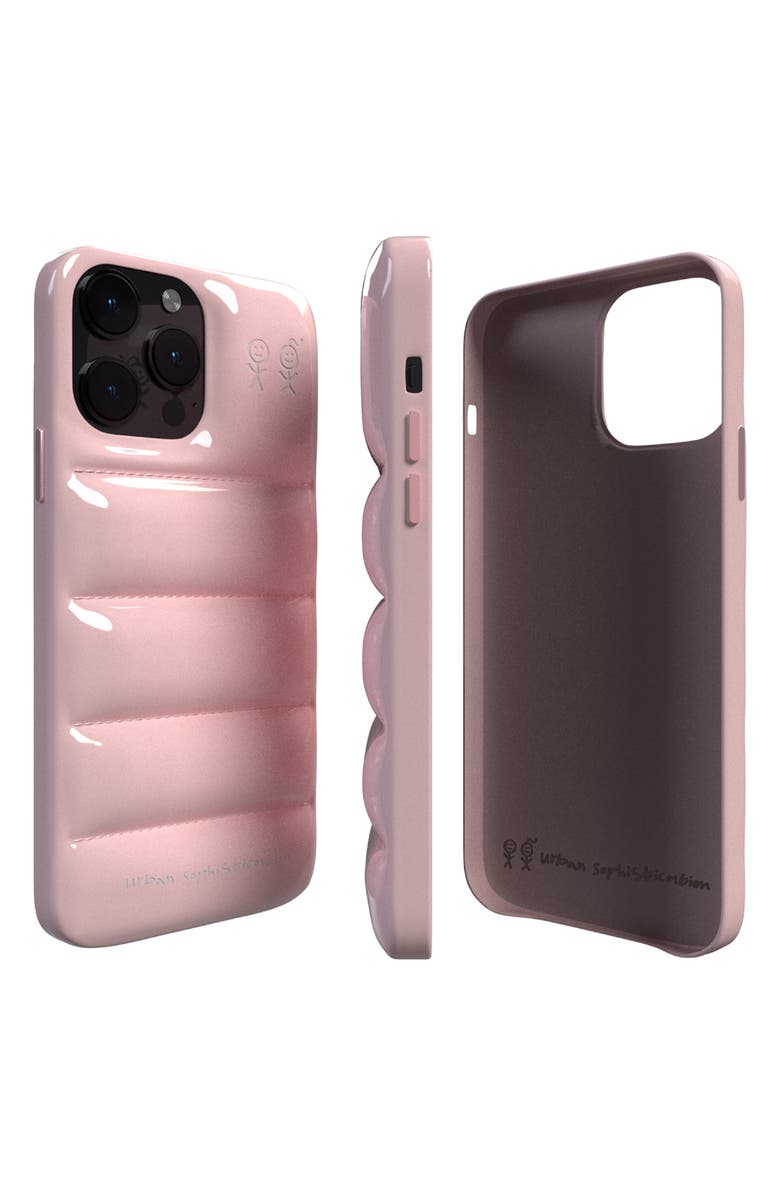 Urban Sophistication The Puffer Case<sup>®</sup> Patent iPhone 14 Pro Case, Alternate, color,