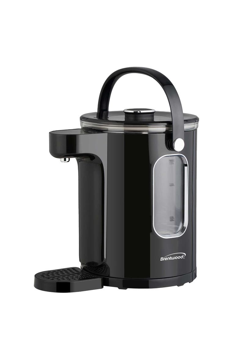 3 Liter 1100w Digital Glass Instant Hot Water Dispenser, Main, color, Black