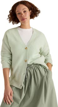 Haven Well Within Cashmere Shaker Stitch Cardigan