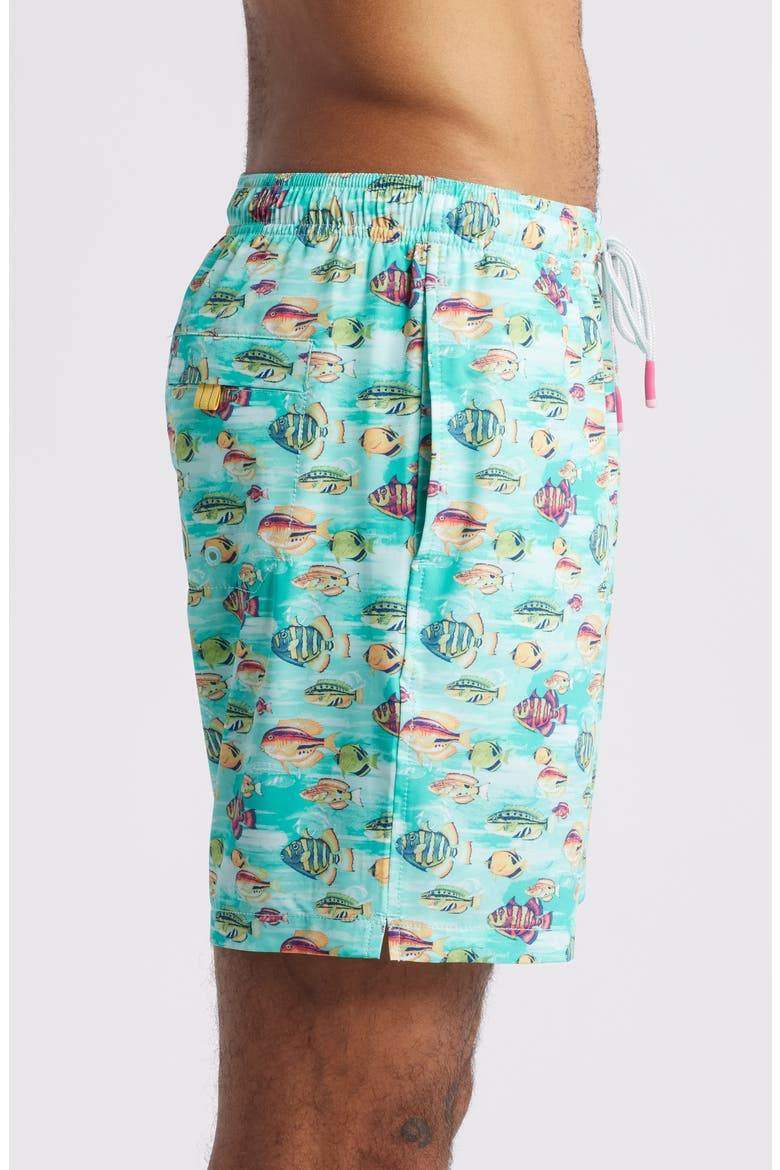 Naples Fintastic Swim Trunks, Alternate, color, KOHALA TEAL