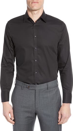 nordstrom extra trim fit dress shirt HATCH Collection The Softsculpt Knit Off The Shoulder Dress in Peony main image 1