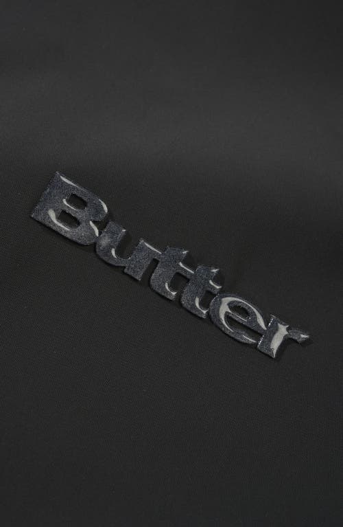 Butter Goods T-rain Jacket In Black