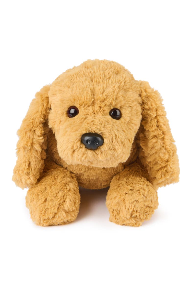 Muttsy Puppy Stuffed Toy, Alternate, color, BROWN